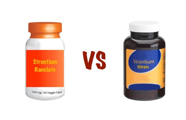 strontium ranelate vs strontium citrate
