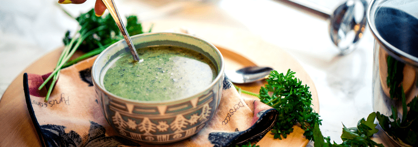Broccoli Spinach Soup