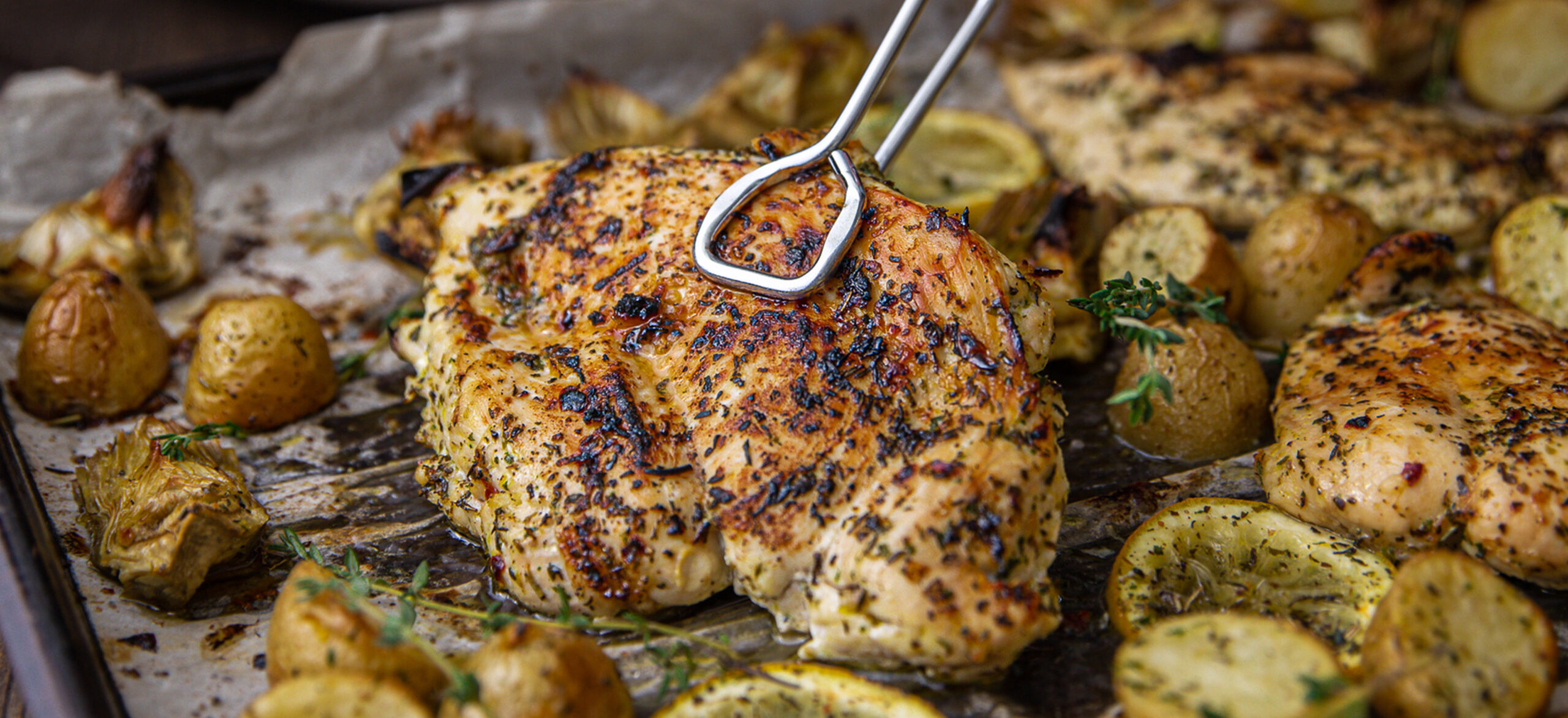 One Pan Lemon And Artichoke Chicken Recipe Algaecal 2883