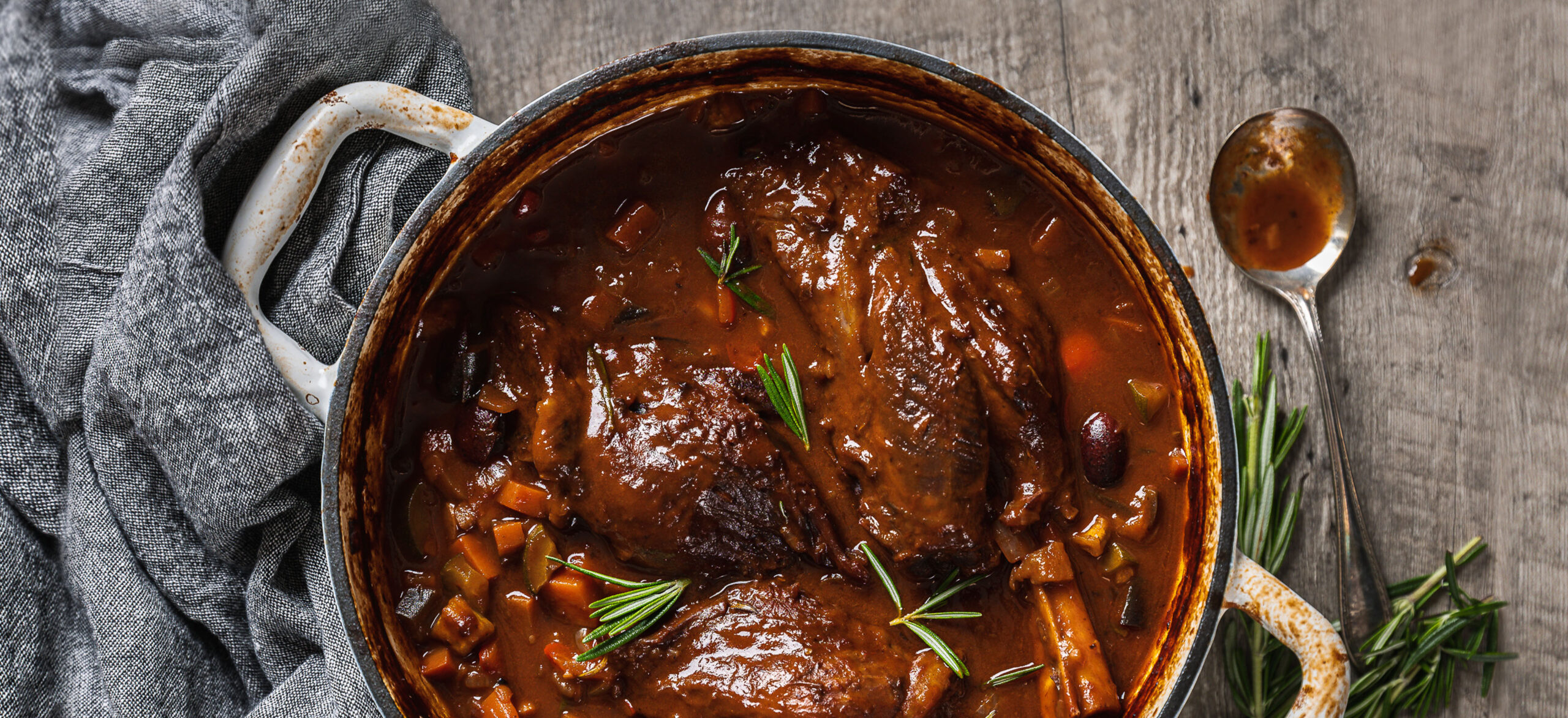 Succulent Braised Lamb Shank with Vegetable Ragout Recipe