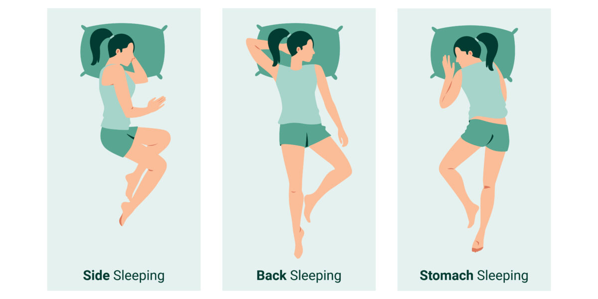 sleeping positions for osteoporosis