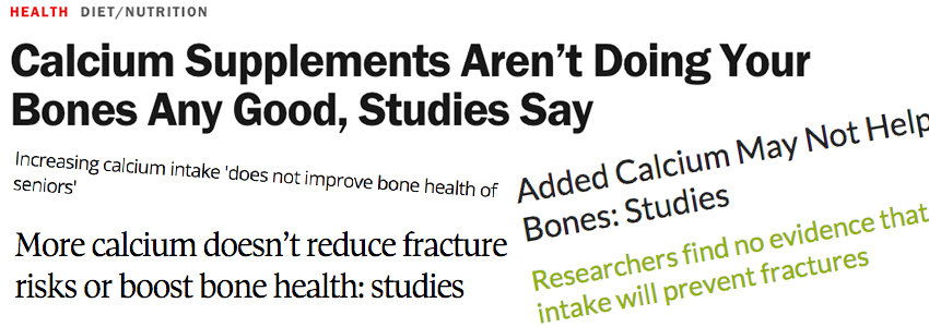 The alarming study telling you calcium is not necessary