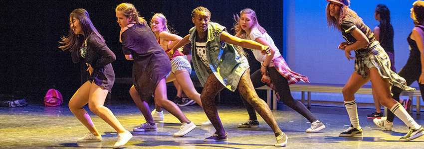 60 Year Old Teacher Shows Her Students How to Dance
