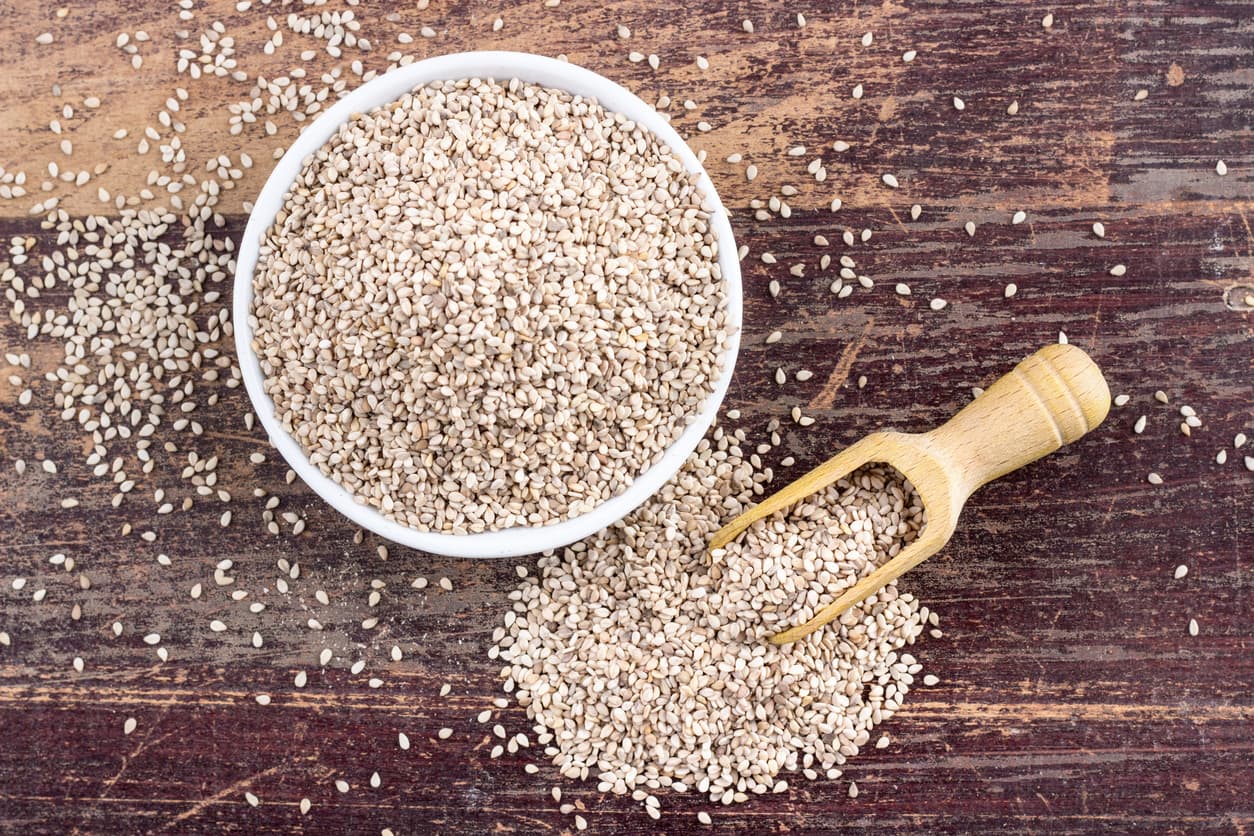 sesame seeds - foods for stronger bones
