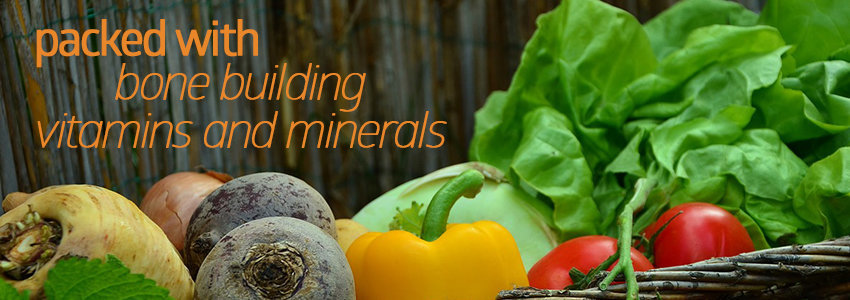 Packed with bone building vitamins and minerals