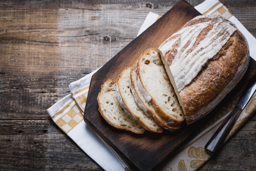 Sliced Gluten-Free Sourdough Bread For Bone Health