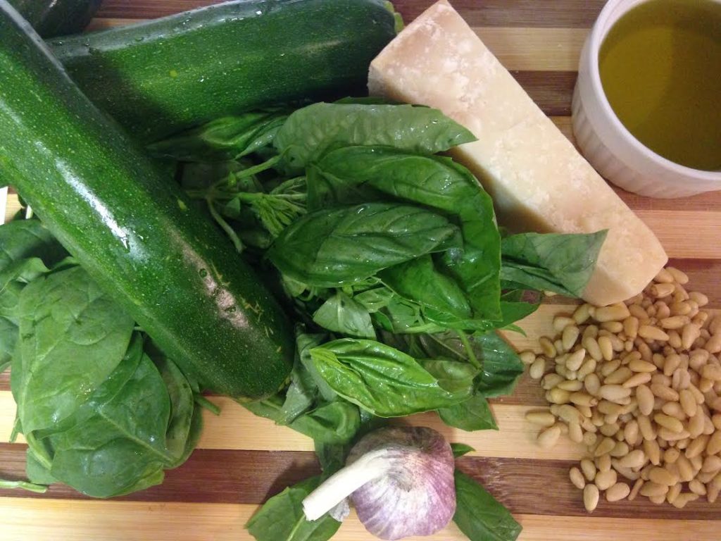 Bone Healthy Zucchini Pesto Noodles