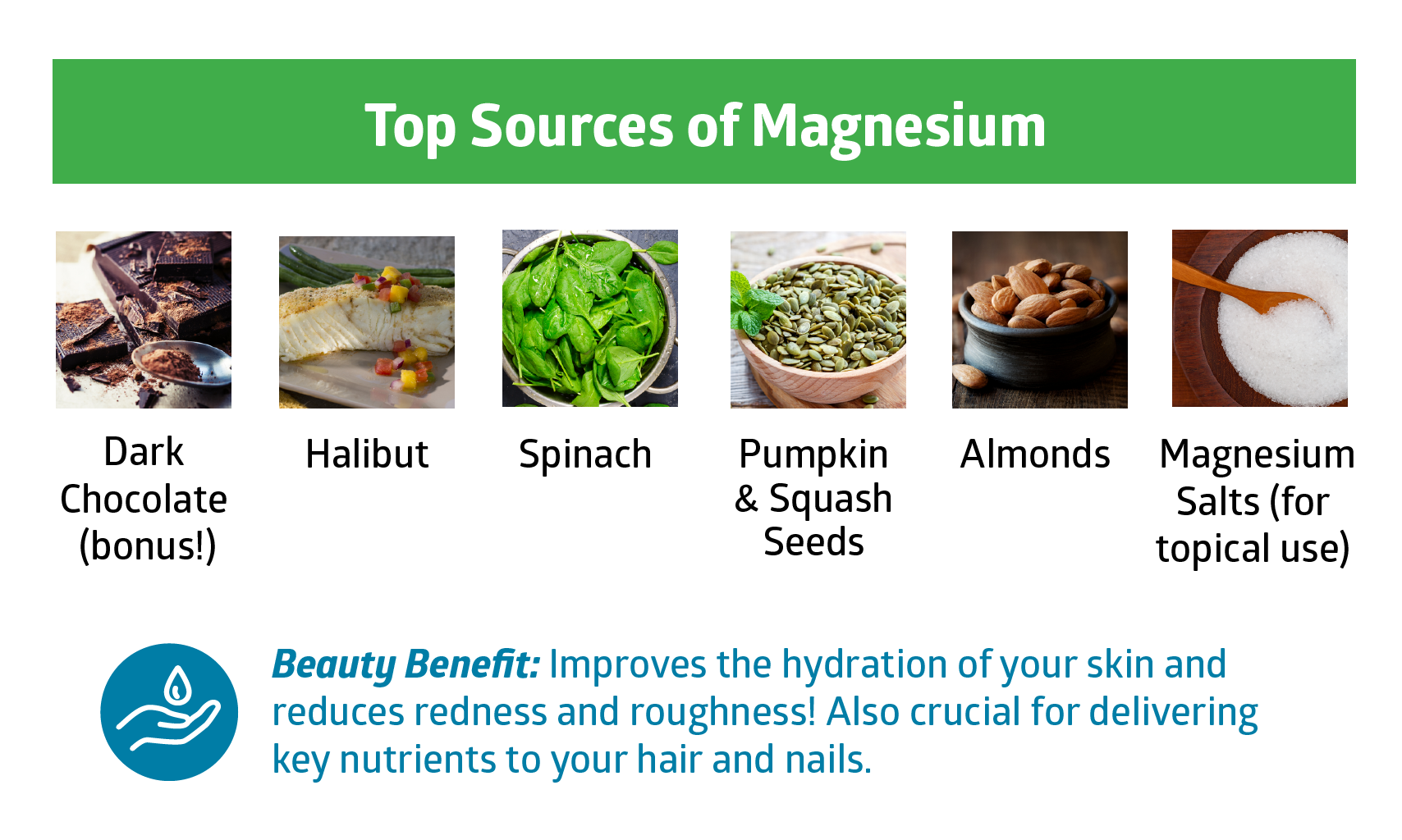 magnesium - beauty vitamins and minerals